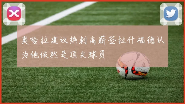 奥哈拉建议热刺高薪签拉什福德认为他依然是顶尖球员